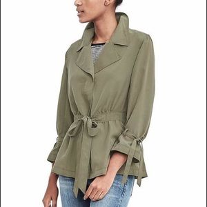 NWOT Banana Republic Utility Jacket Blouse